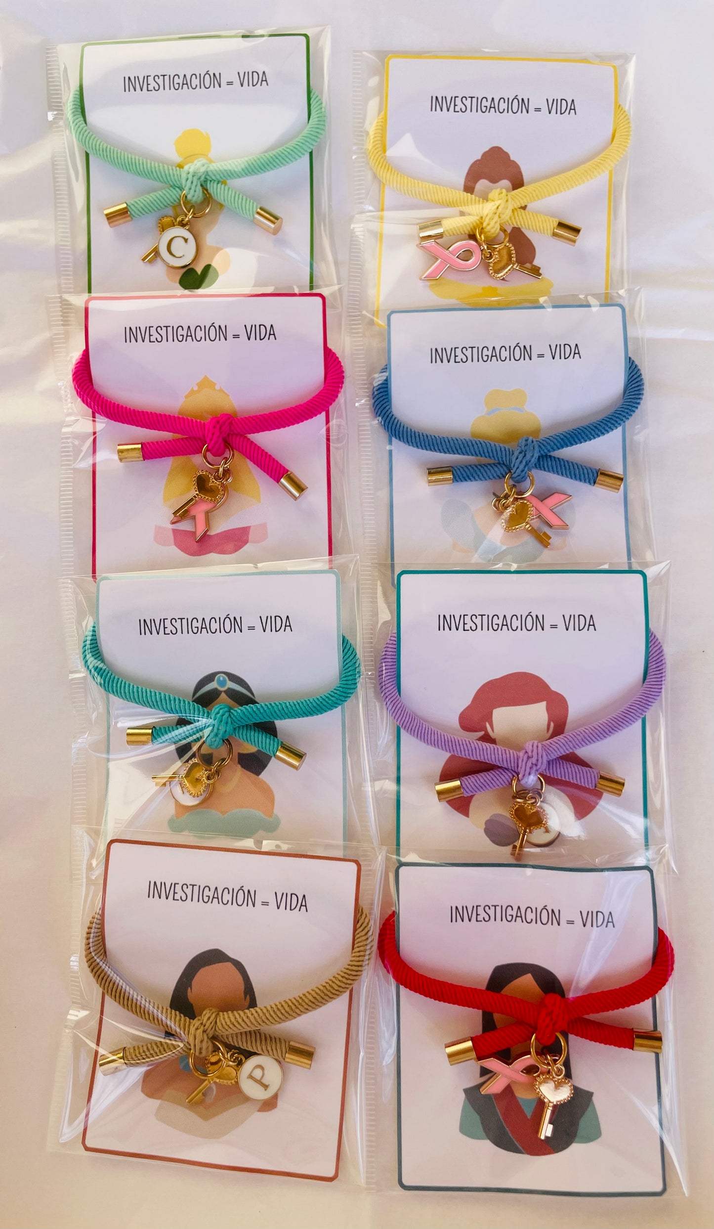 Pulsera nudo llave solidaria