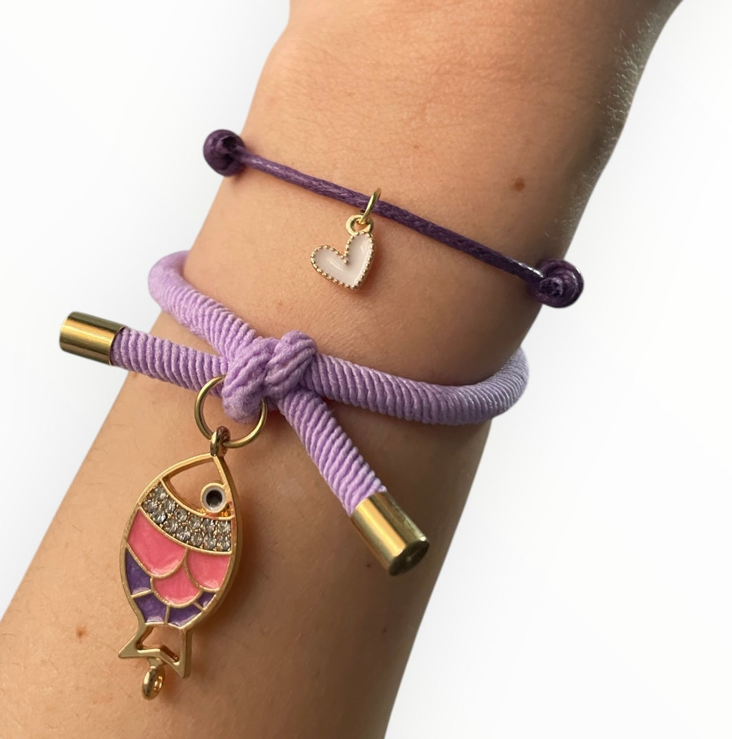 Pulsera nudo pececito