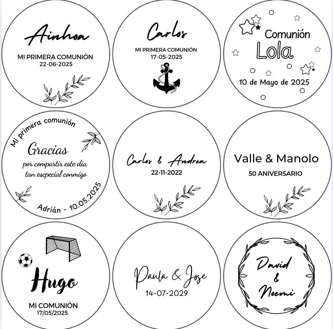 Abridor madera / imán solidario eventos