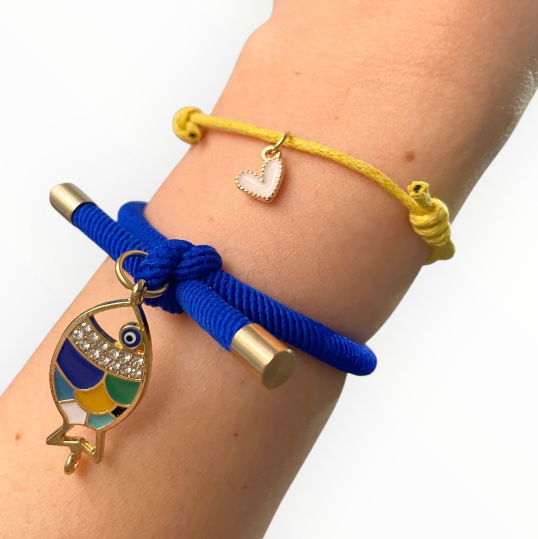 Pulsera nudo pececito
