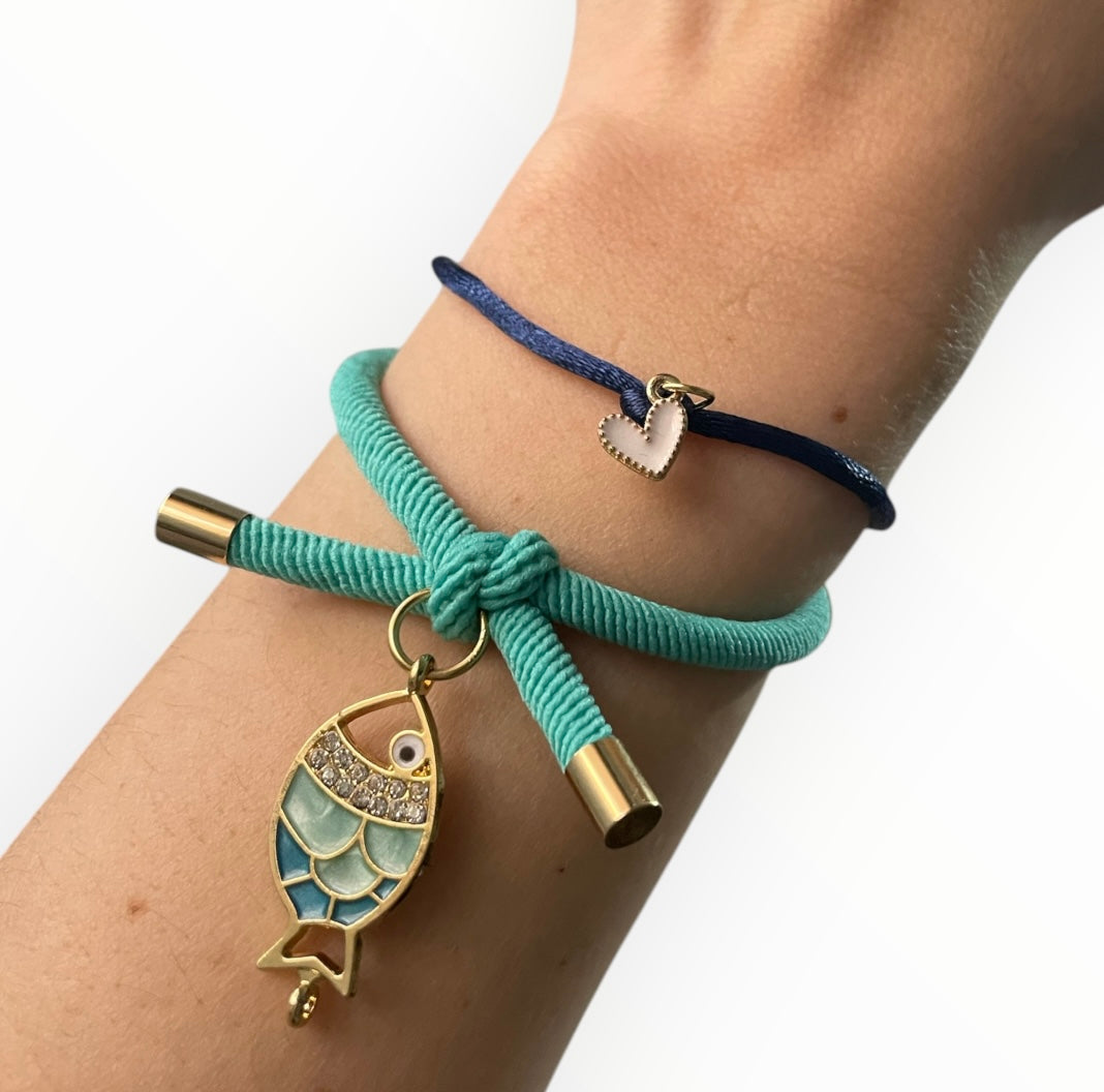 Pulsera nudo pececito