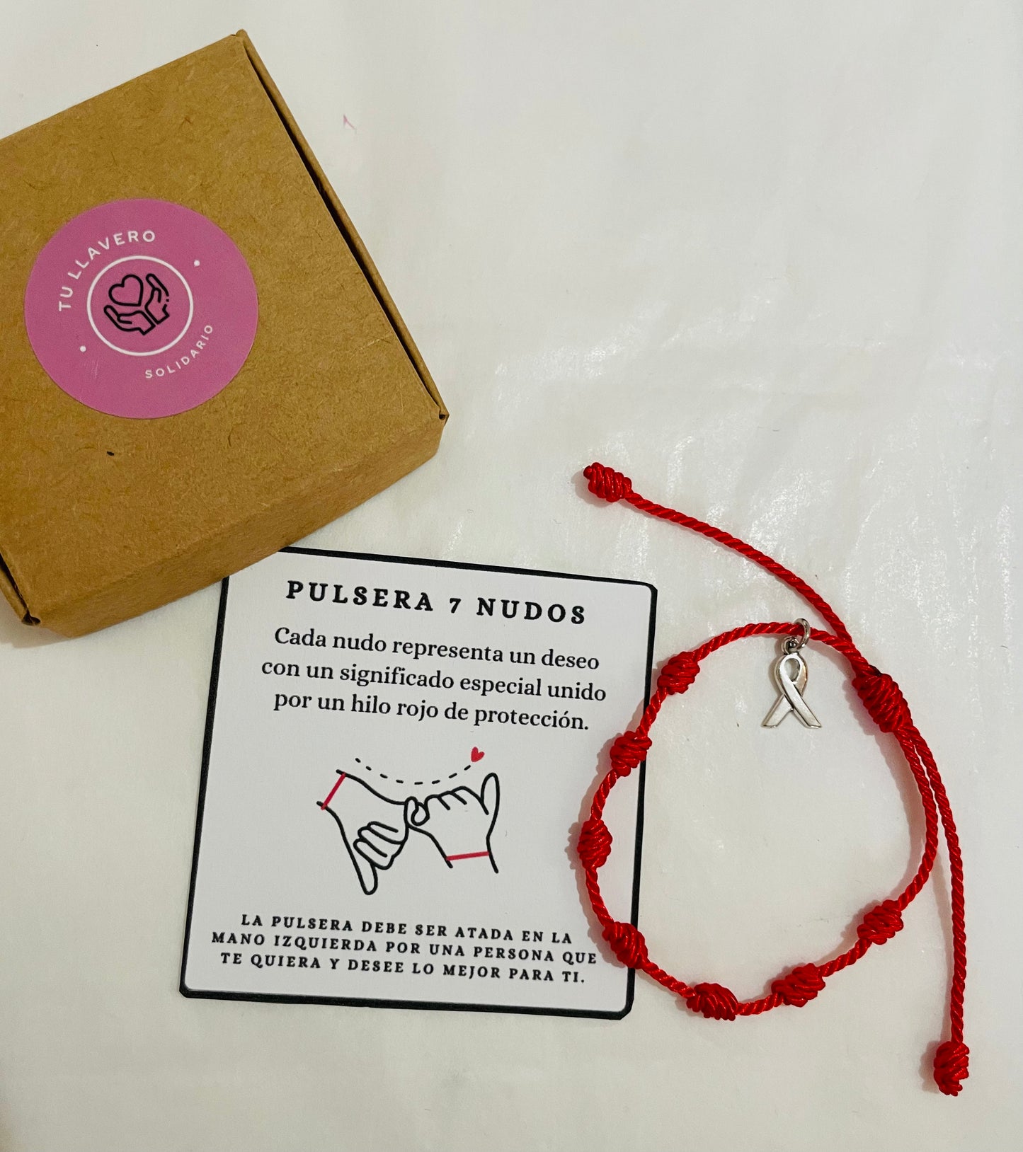 Pulsera 7 nudos