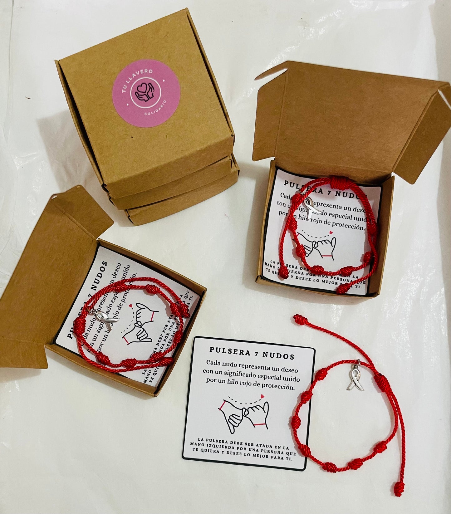 Pulsera 7 nudos