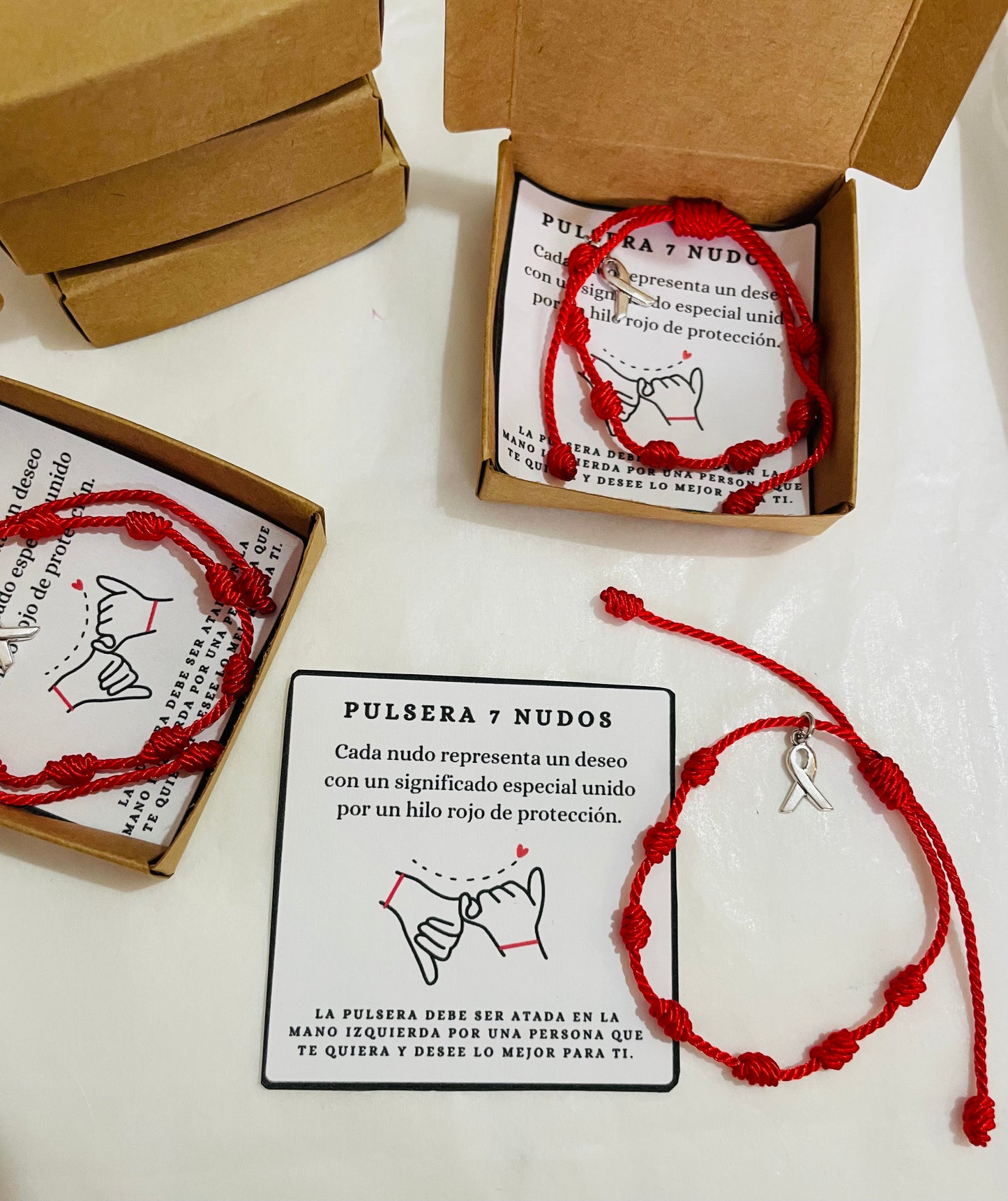 Pulsera 7 nudos