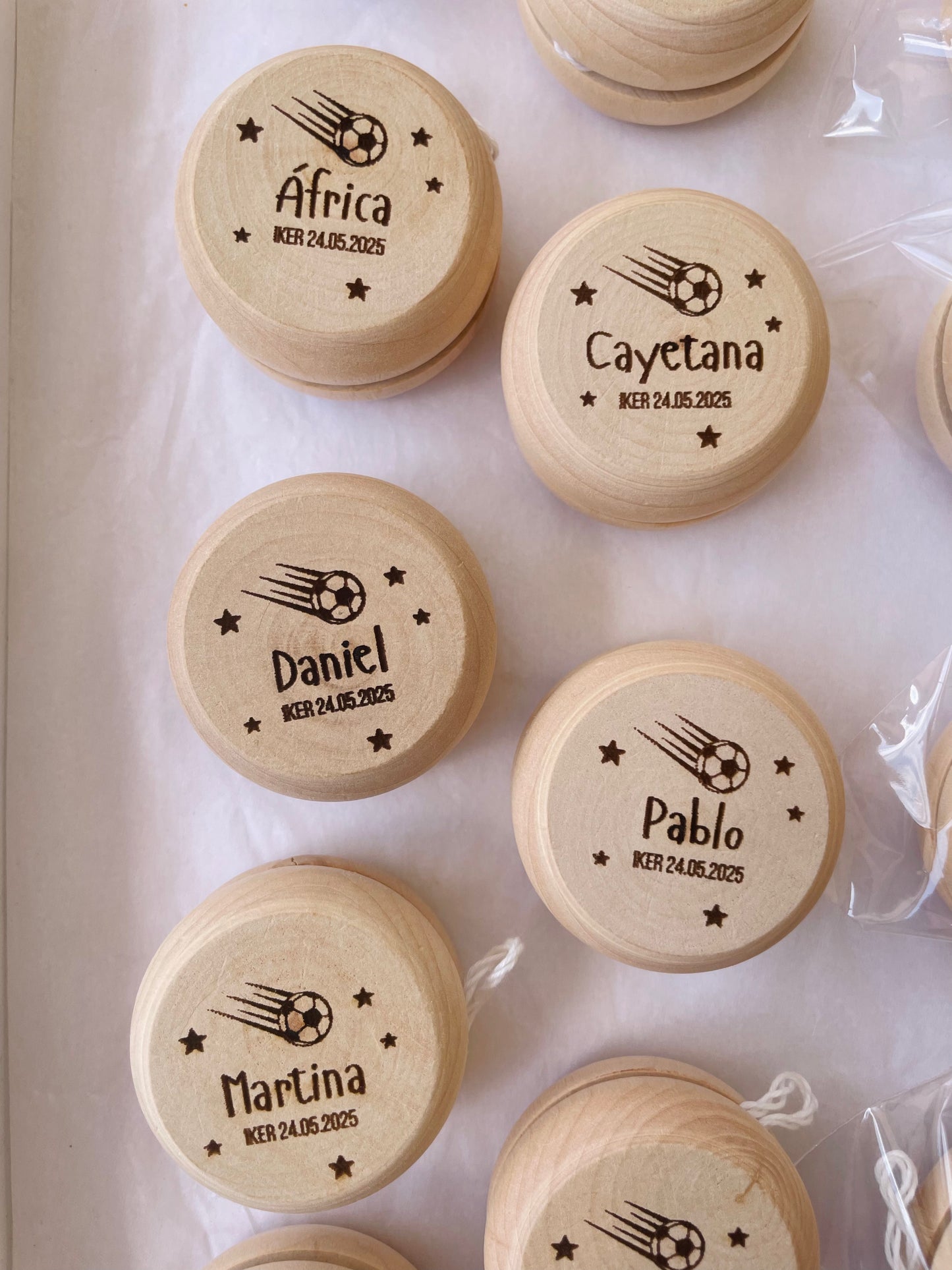 Yoyo de madera personalizado