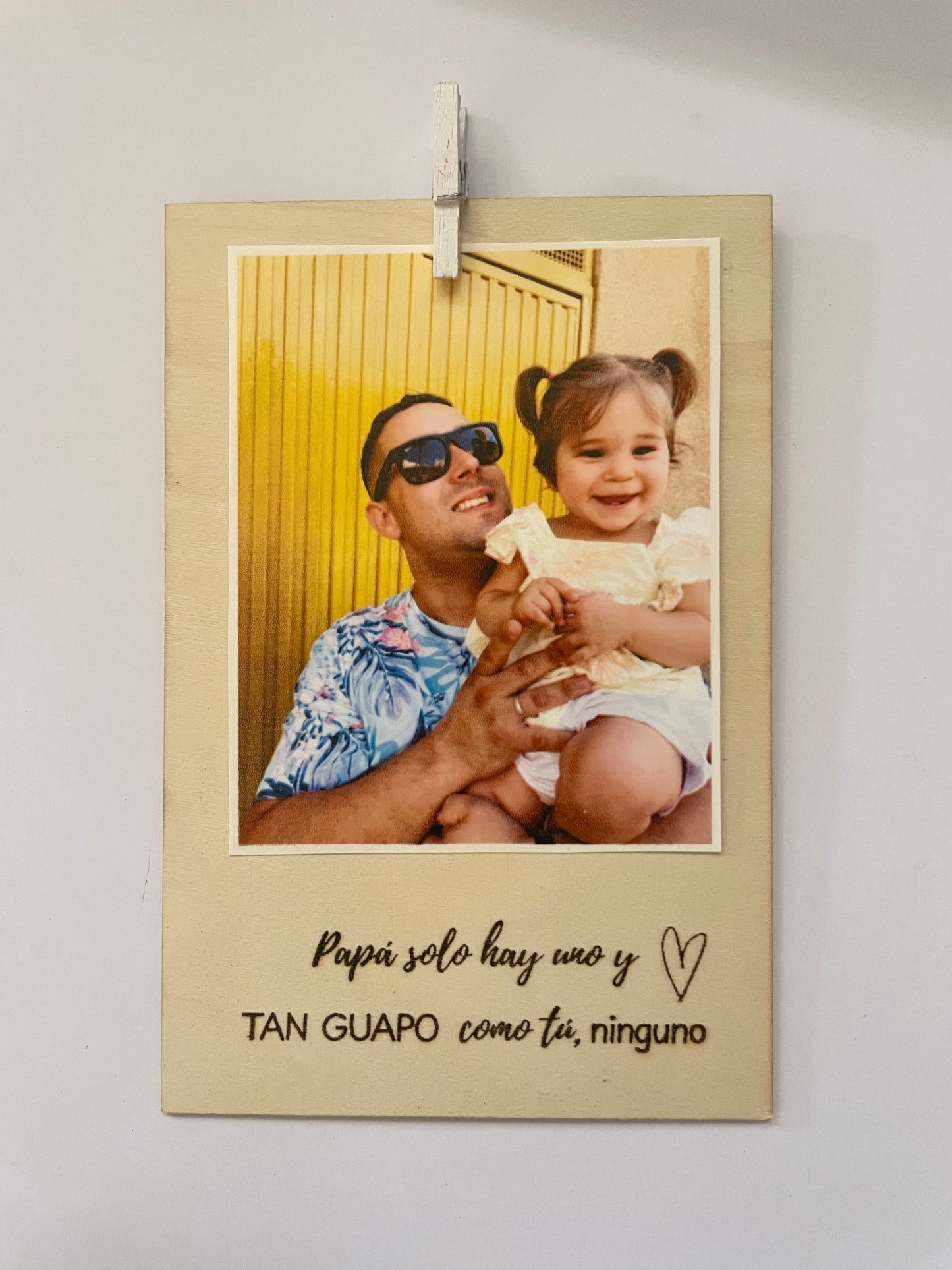 Porta fotos imán mamá / papá