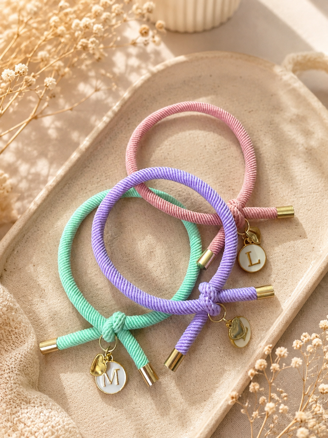 Pulsera nudo colores