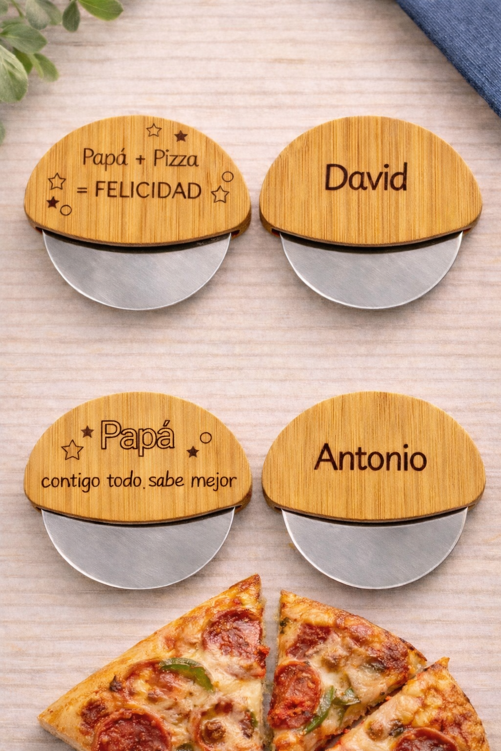Corta pizza papá
