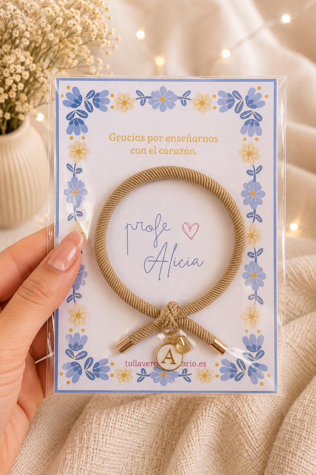 Pulsera nudo profes