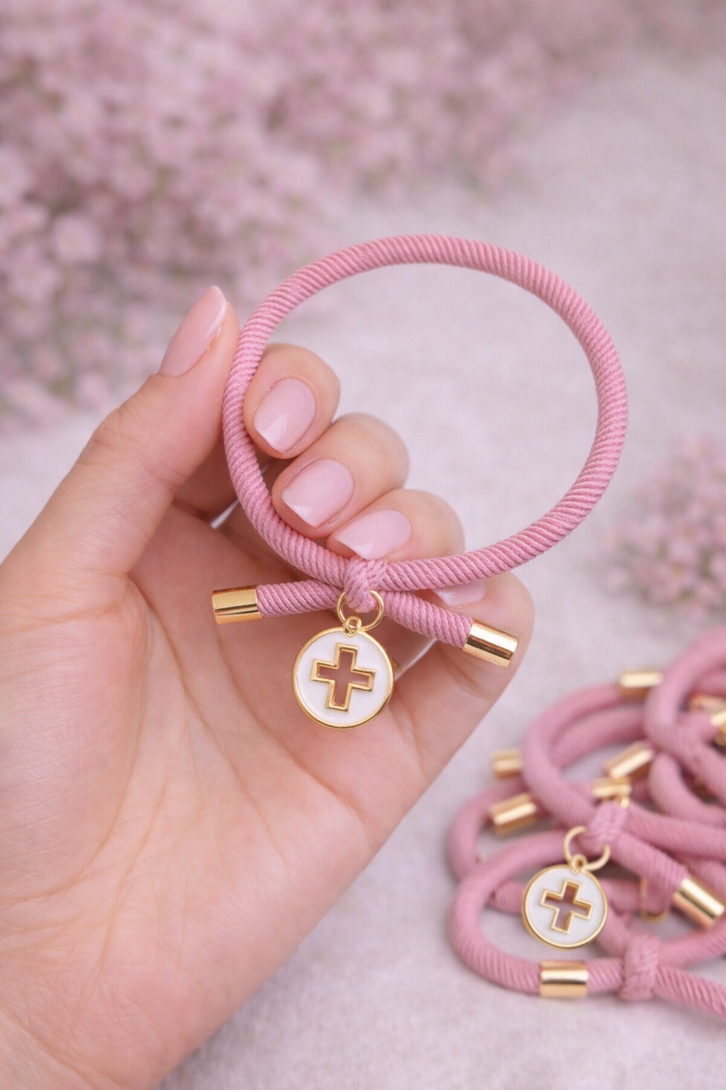 Pulsera nudo Cruz