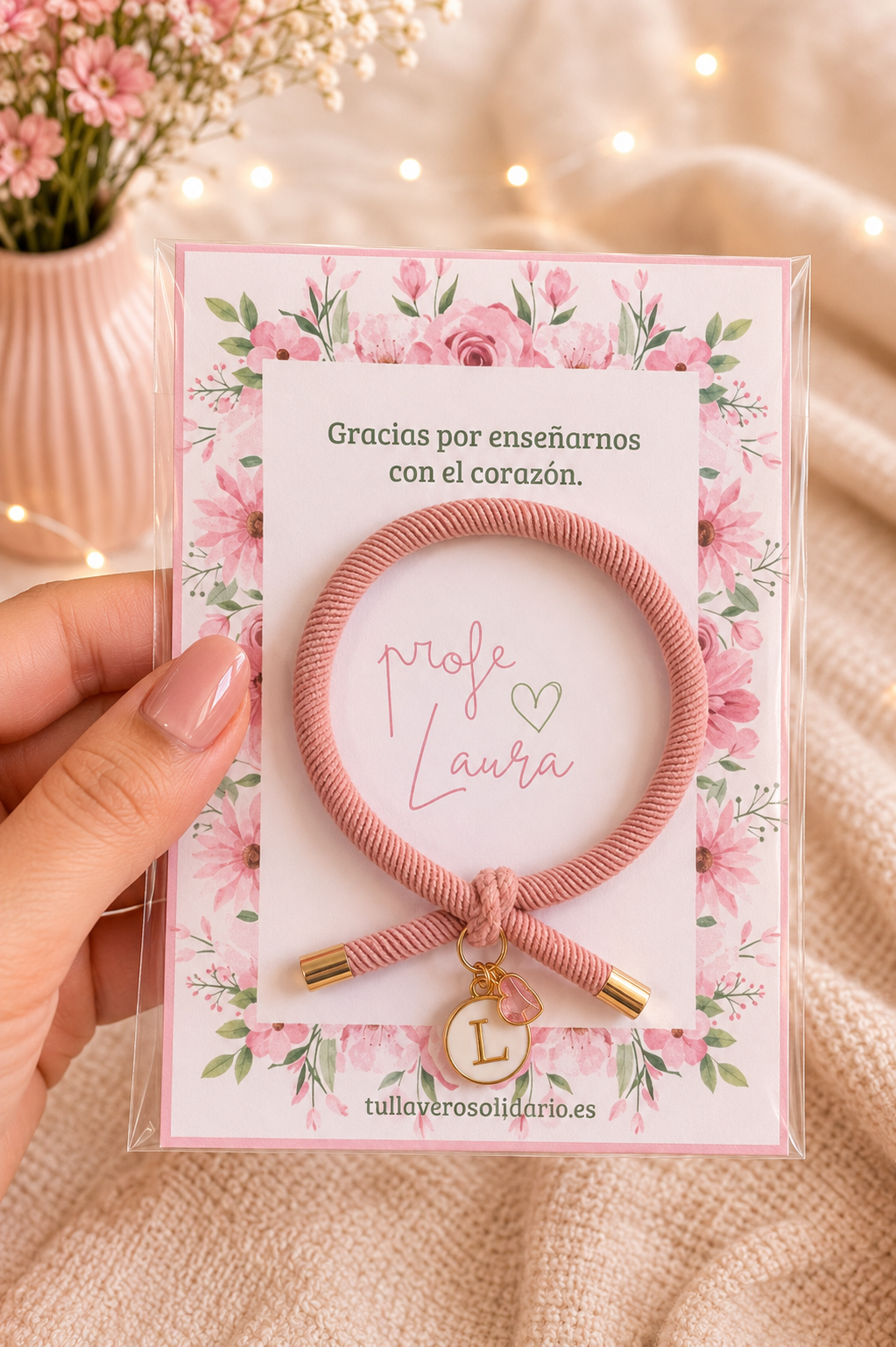 Pulsera nudo profes