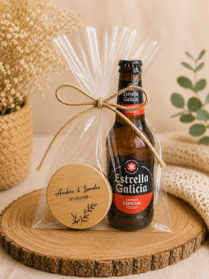 Pack cerveza personalizado para eventos