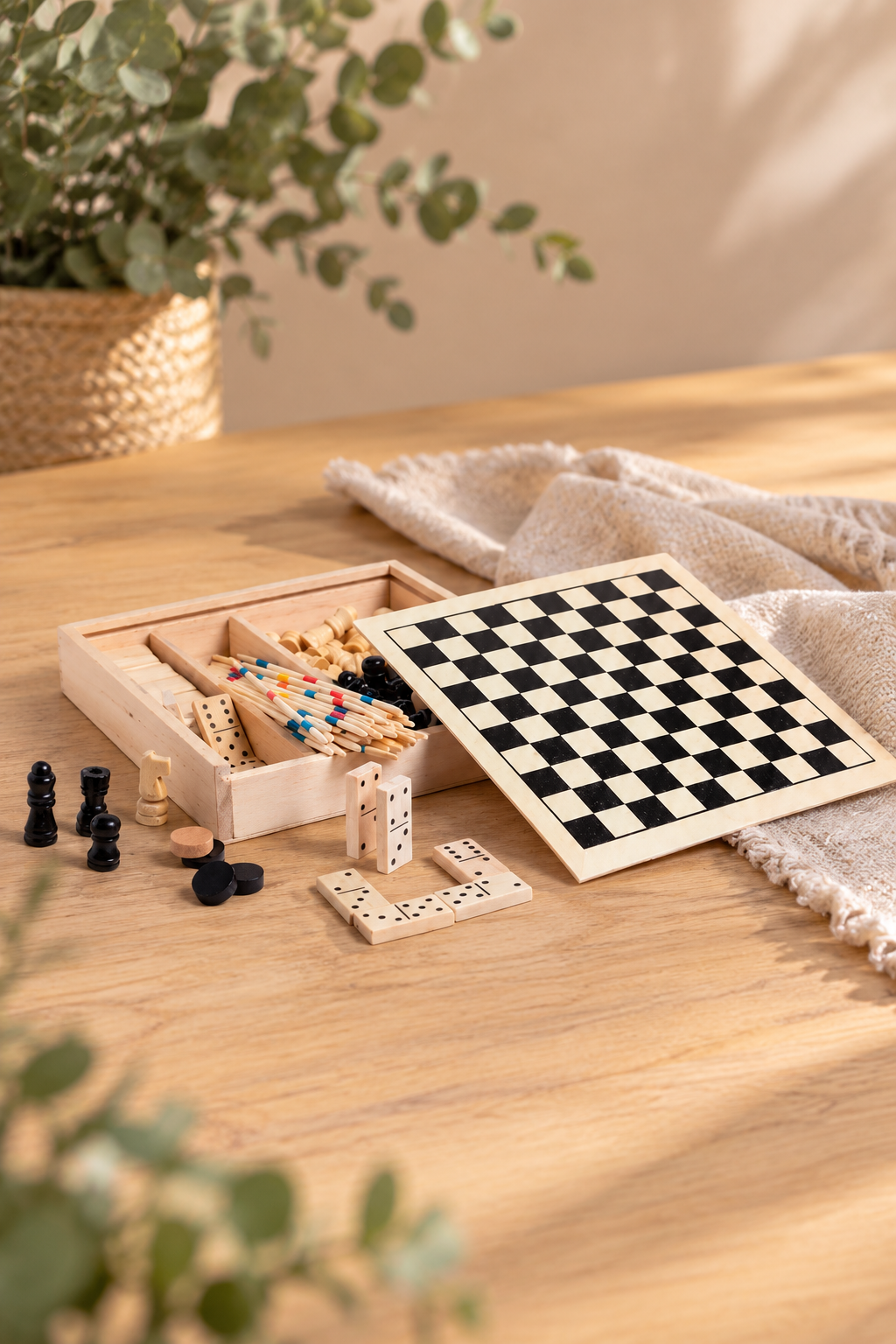 Multijuego de madera personalizado