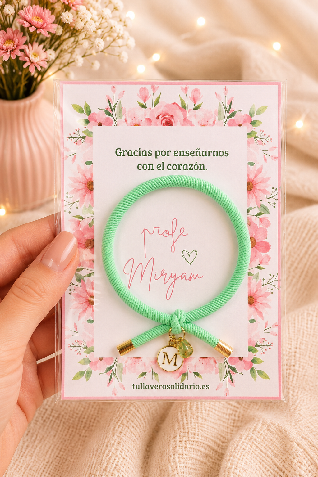 Pulsera nudo profes