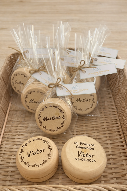 Yoyo de madera personalizado
