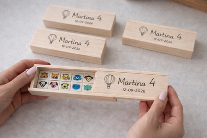 Dominó madera personalizado