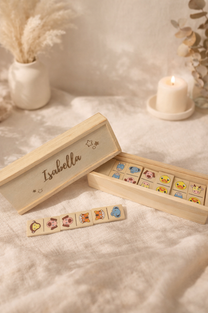 Dominó madera personalizado