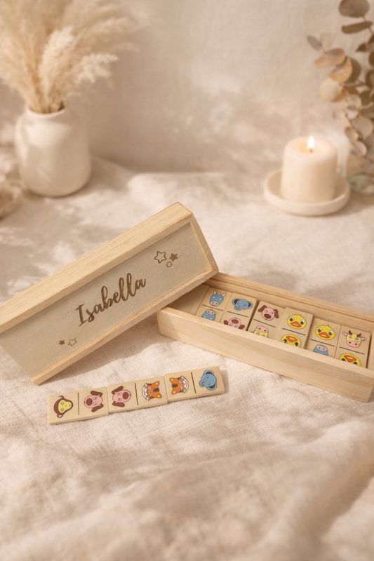 Dominó madera personalizado