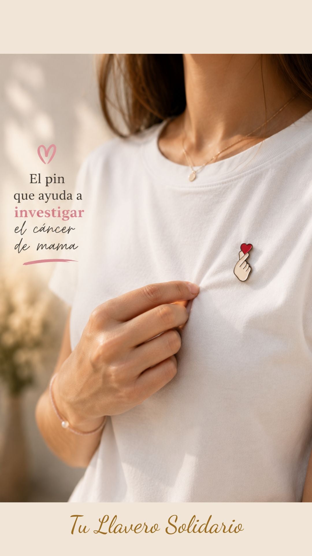 Pin mini love solidario