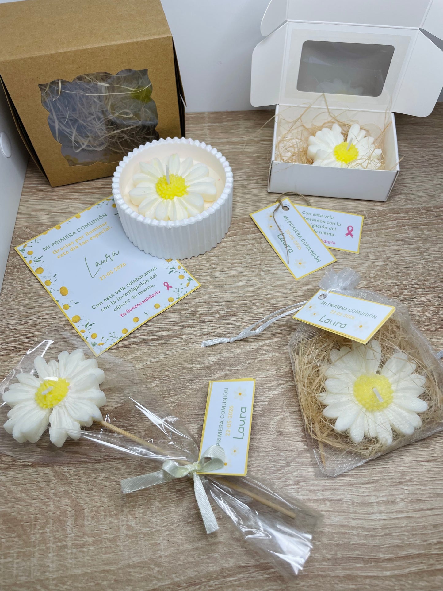 Vela solidaria flor aromática