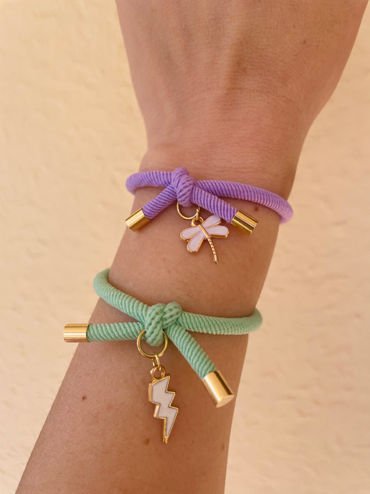 Pulsera nudo rayo / libélula
