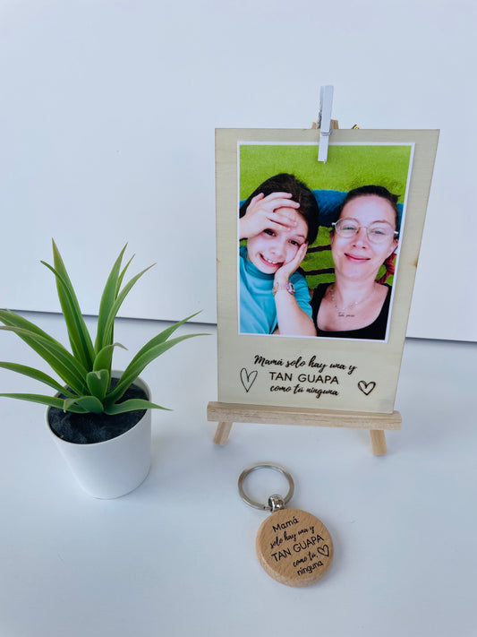 Porta fotos imán mamá / papá