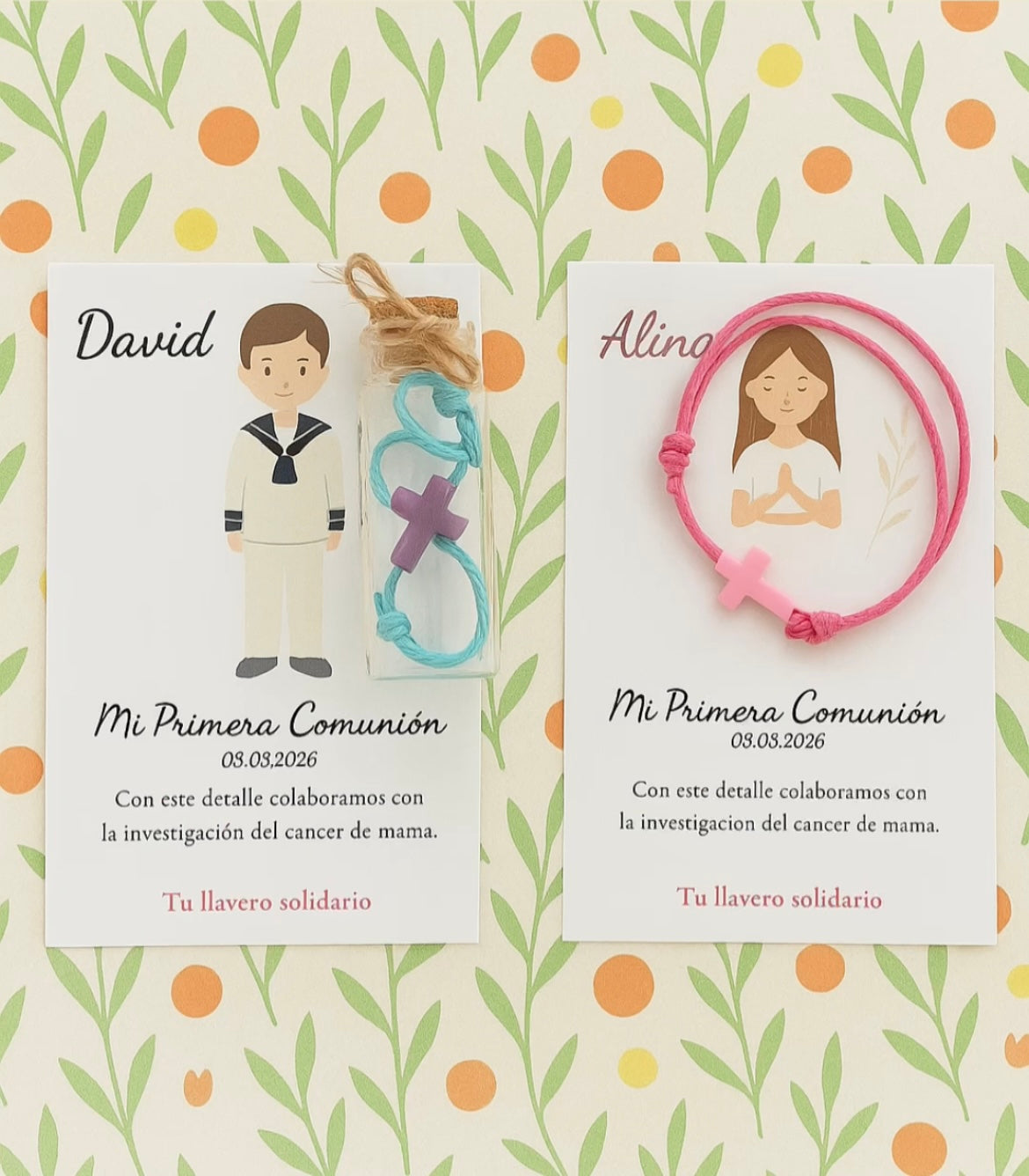 Pulsera Cruz Solidaria