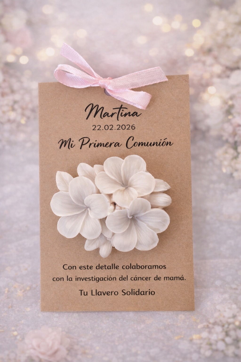 Vela floral solidaria