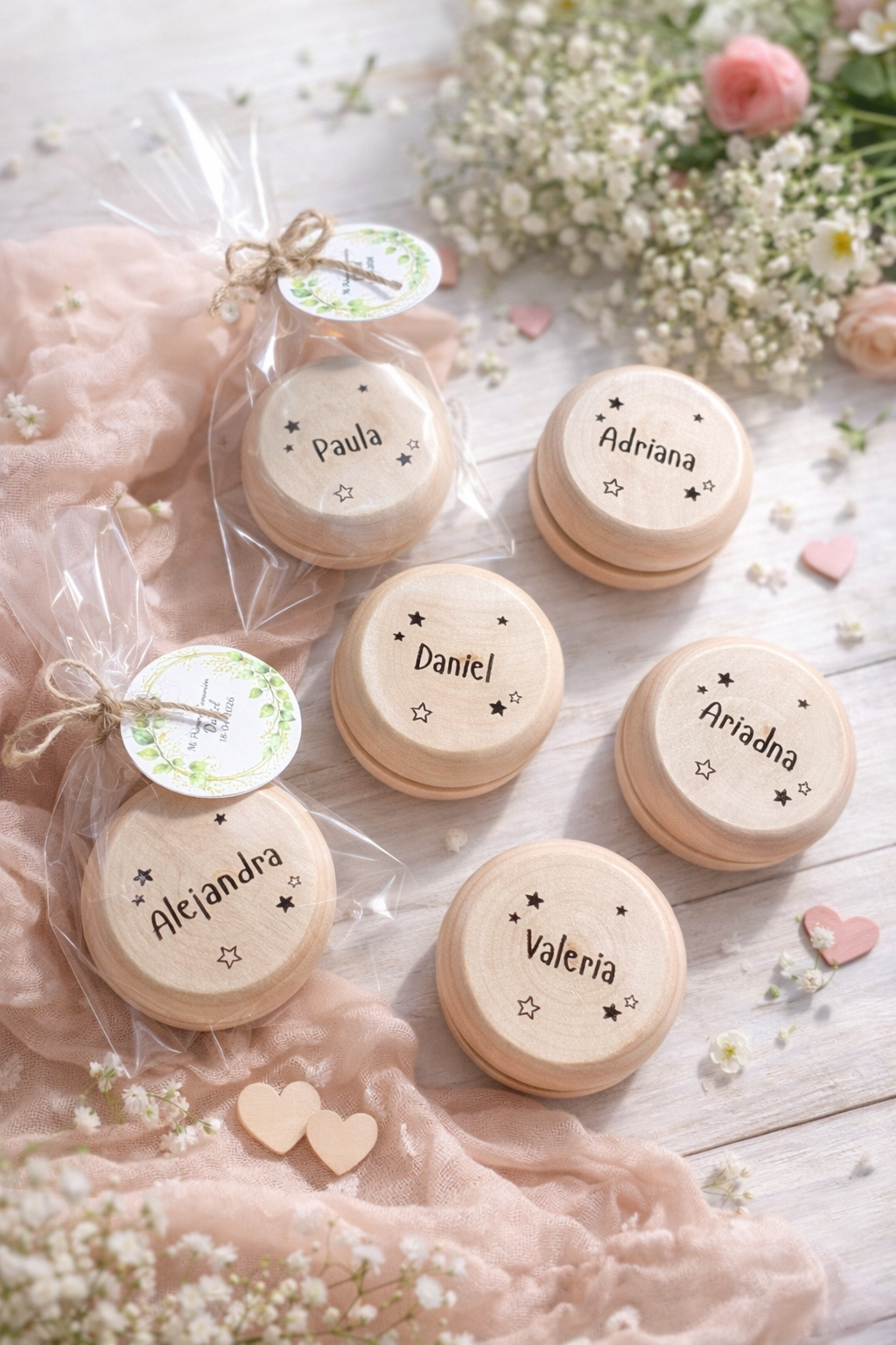 Yoyo de madera personalizado