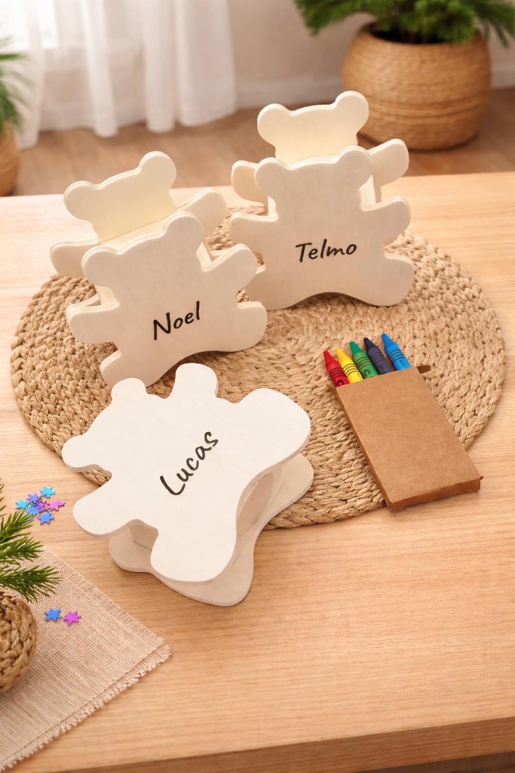 Hucha elefante / oso personalizada