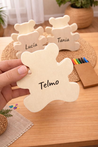 Hucha elefante / oso personalizada