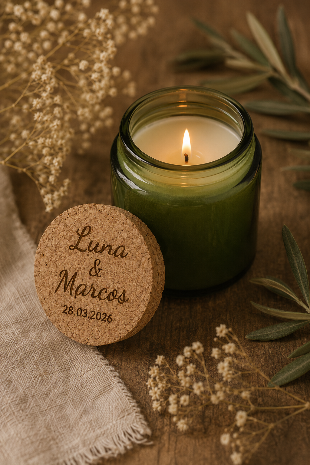 Vela personalizada