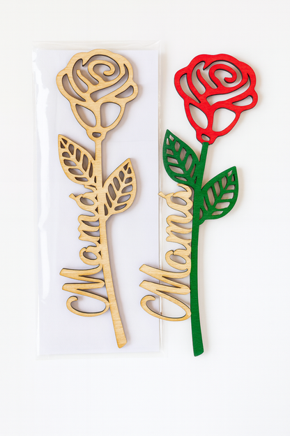 Rosa marca páginas