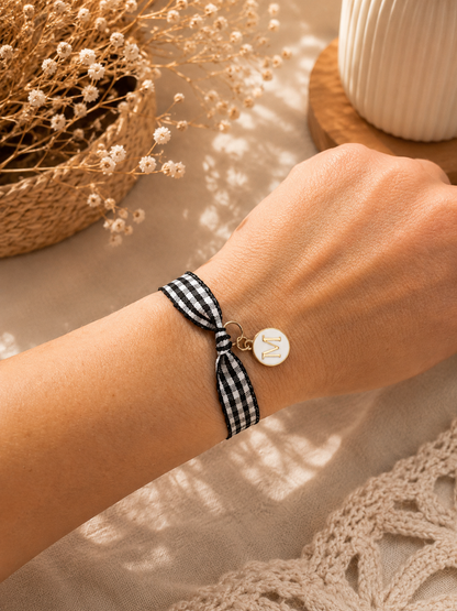 Pulsera cuadros vichy