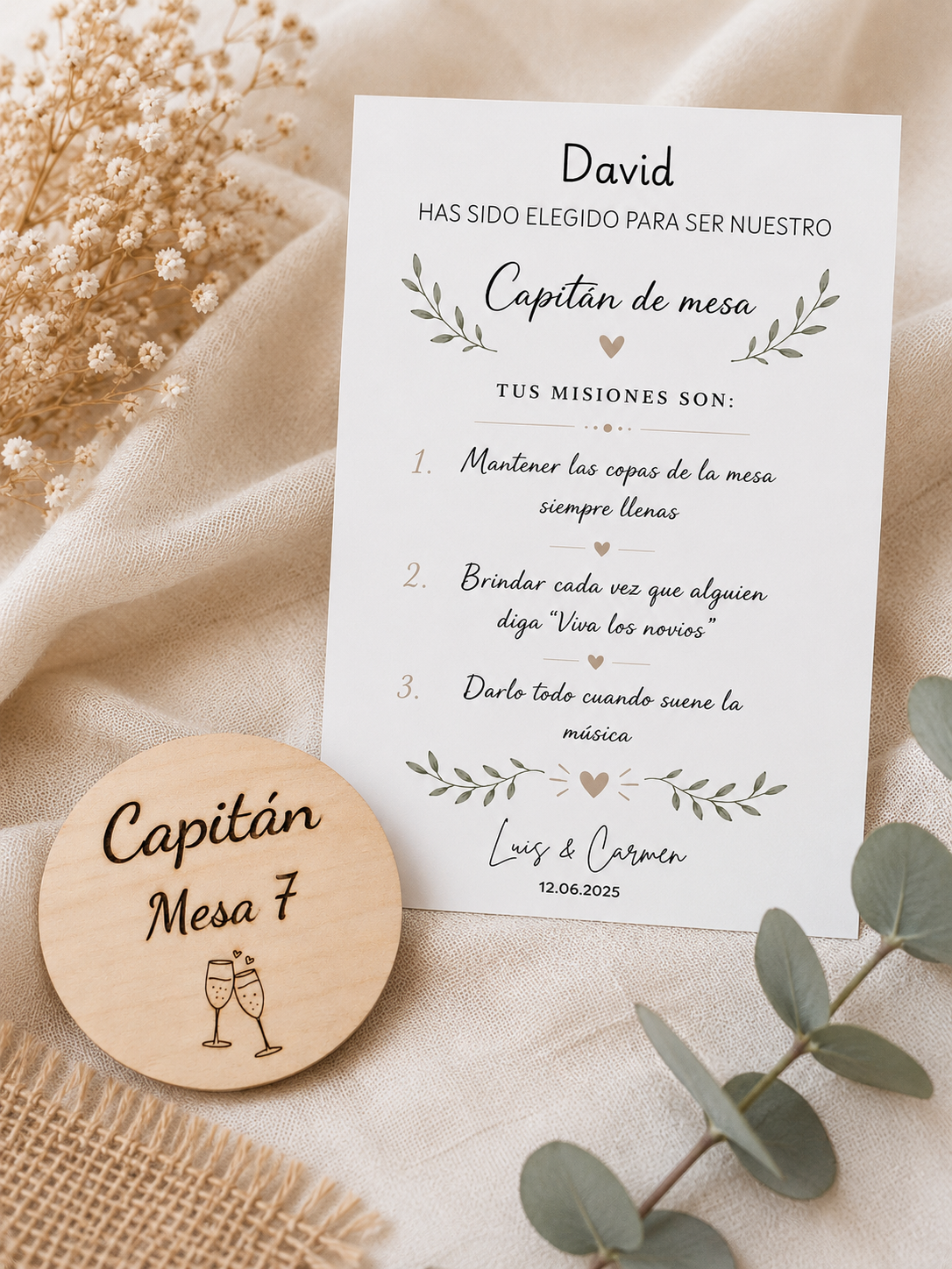 Kit animación de boda