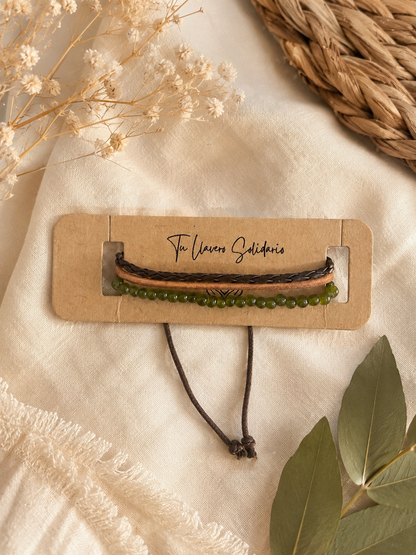 Pulsera hombre ajustable