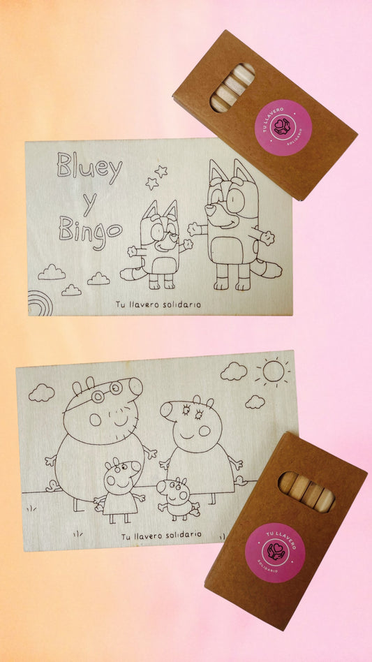 Colorear dibujos animados