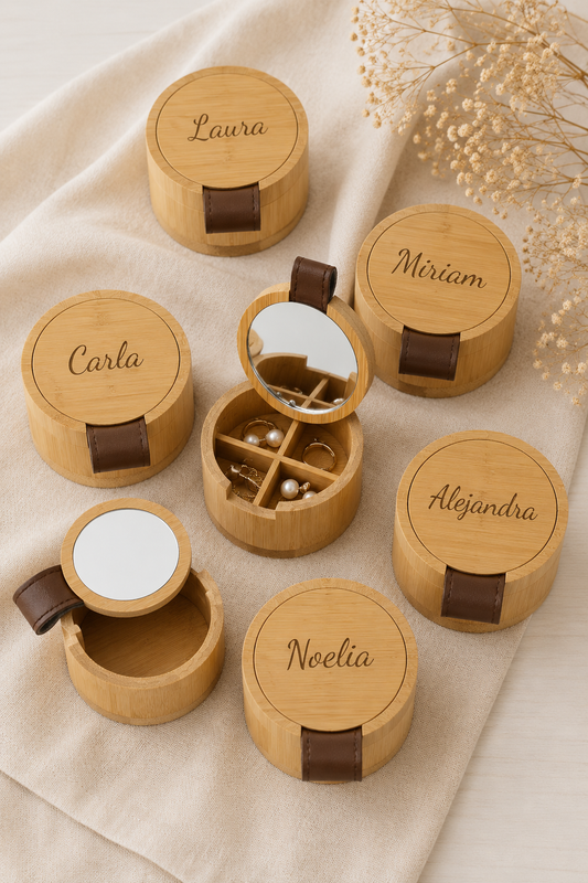 Joyero madera personalizado