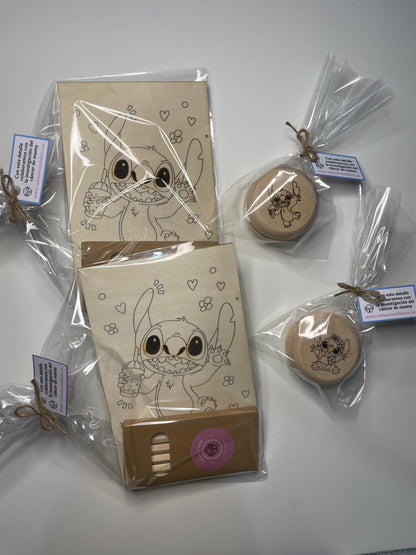 Madera colorear dibujos animados