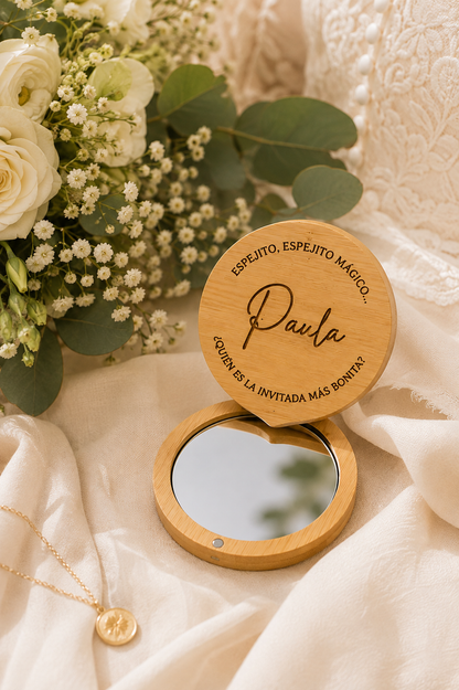Espejo madera personalizado