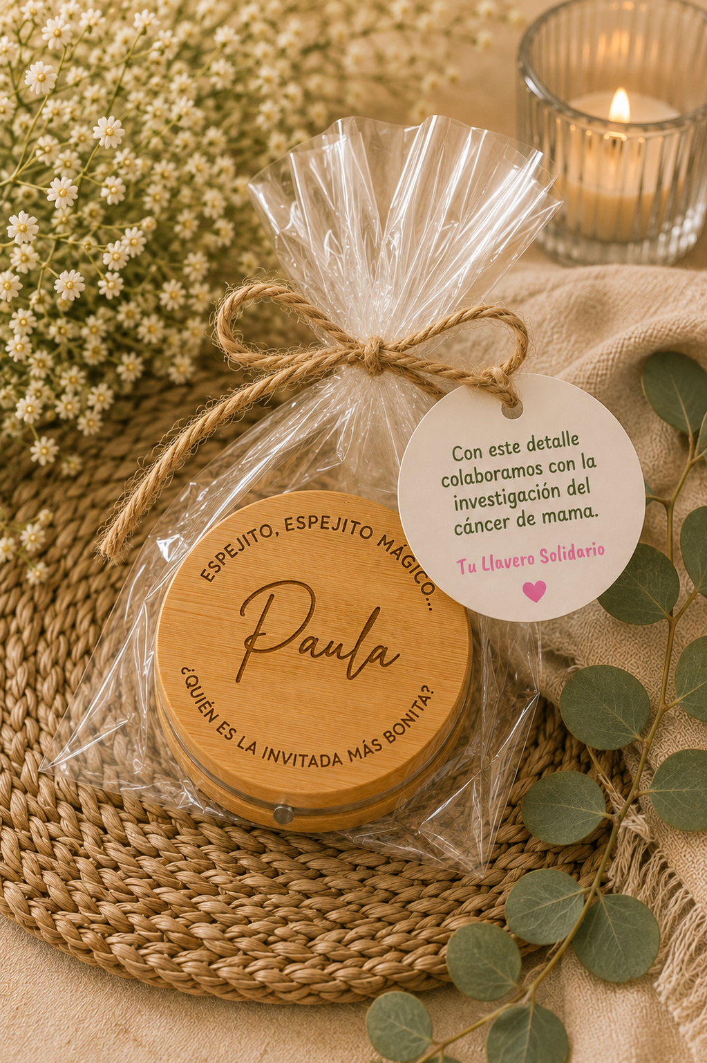 Espejo madera personalizado