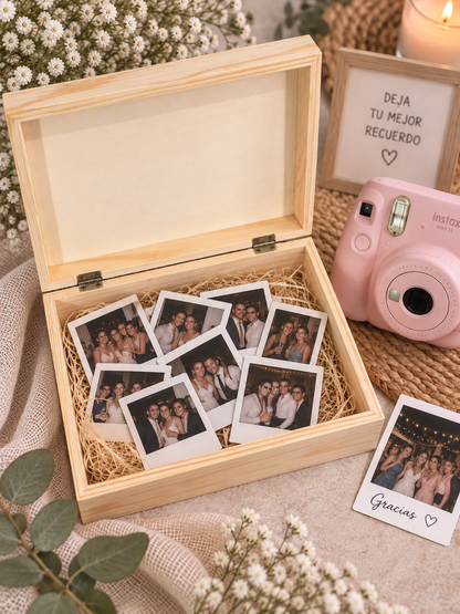 Caja de madera personalizada