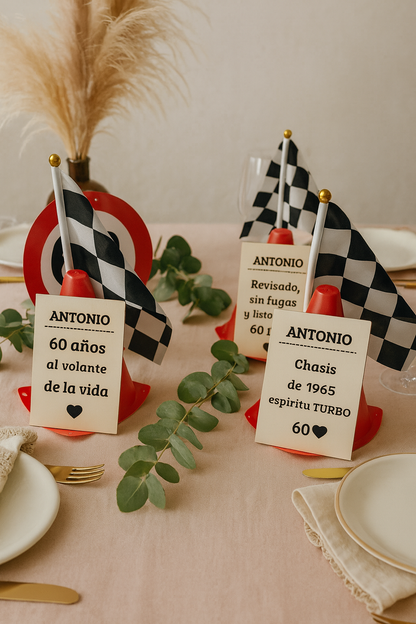 Cartel de madera eventos