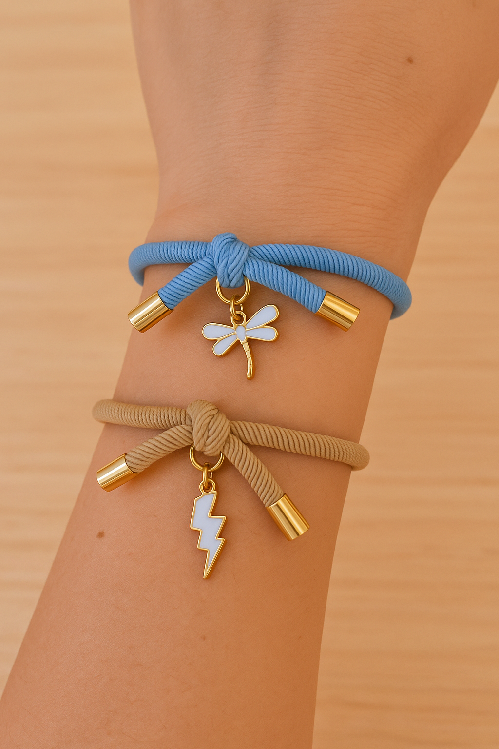 Pulsera nudo rayo / libélula