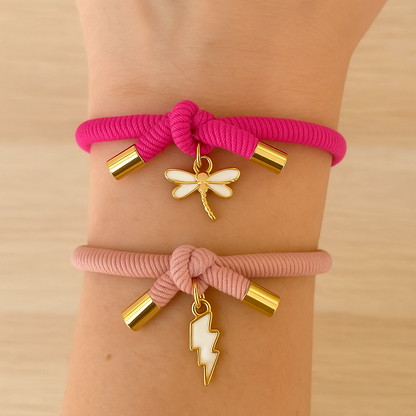 Pulsera nudo rayo / libélula