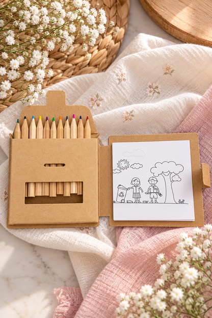Set para colorear infantil personalizado