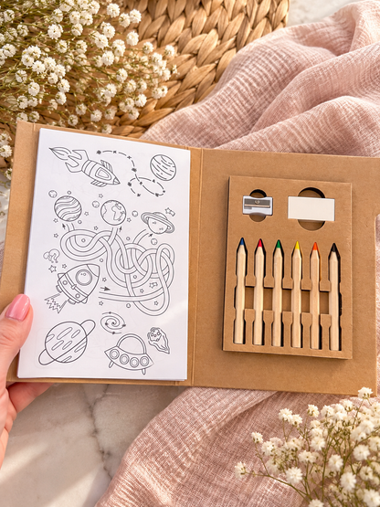 Set para colorear infantil personalizado