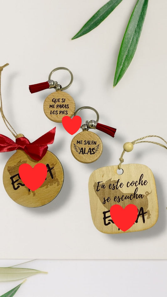 Colgador / bola / llavero artistas