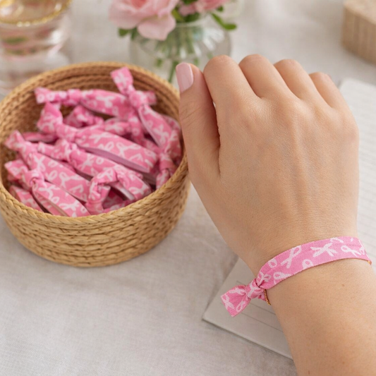 Pulsera elástica cáncer de mama