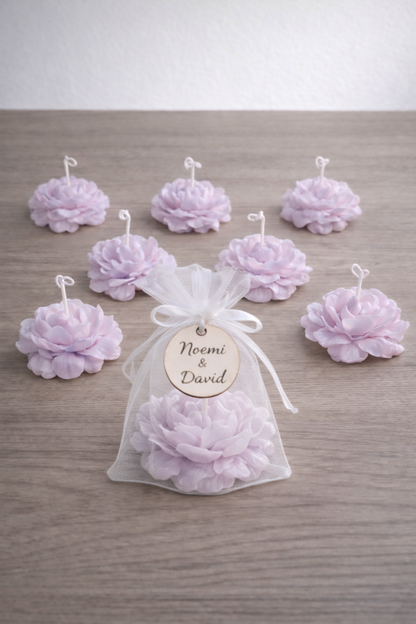 Vela peonia solidaria